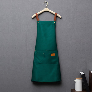 Nouvelles Tendances : Tabliers Personnalisés Imperméables et Résistants à l'Huile pour Magasins, Cafés, Restaurants, Bars, Salons <span class=keywords><strong>de</strong></span> Manucure et Studios <span class=keywords><strong>de</strong></span> Beauté - Uniformes - Product Image 5
