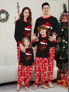 Nouveaux Ensembles Pyjama de Noël pour Tenues de Fête Familiales, Vêtements d'Intérieur Mignons à Imprimé Père Noël, Pyjamas Assortis pour les Fêtes - Product Image 5