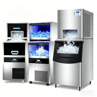 Machine à glaçons en blocs de 500 kg, grands blocs de glace pour marché du poisson, entrepôt frigorifique, machine à glaçons commerciale