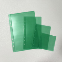 Offre Spéciale populaire rechargeable 6 trous Durable A6 A7 A9 clair système d'économie enveloppe enveloppes cadeaux portefeuille enveloppe de trésorerie pour le budget