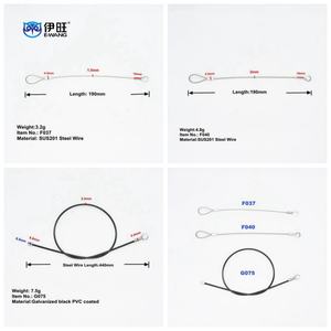 Colgadores de Techo de Acero Inoxidable con Lazo, Cadenas Metálicas de Seguridad con Extremos de Lazo - Product Image 4