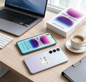 Nouveau smartphone débloqué Hot 70 Pro 256 Go 2K double SIM 5G avec appareil photo IA, livraison gratuite - Product Image 5