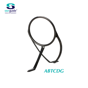 Seaguide TCG Guide Fishing Rod Guide New Sloped Frame <strong>Adaman</strong> Coating SS304 Stainless Steel Frame for Bait Casting Rods 1PCS - Product Image 4