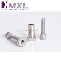 Kit de pinza de freno de disco para coche de carreras con tornillo de fijación tipo H semiflotante modificado y resortes antivib