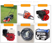 Tali Starter nilon untuk Generator pemotong rumput penghias sikat pemotong rantai gergaji tarik kabel