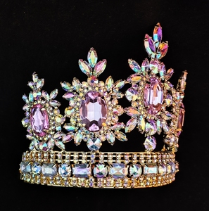 Corona all'ingrosso fornitore corona <span class=keywords><strong>5</strong></span> pollici rosa principessa concorso corona corona regina di natale - Product Image 4