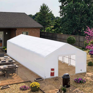 Abri de stockage d'entrepôt industriel moderne Double treillis cadre en acier haute résistance imperméable et durable pour le stationnement de moto/voiture - Product Image 5