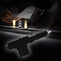Actionneurs de verrouillage central de voiture universels rotatifs à 360 degrés à tête fixe 12V/24V en ABS pour commande de porte