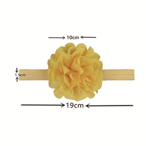 Aksesoris Rambut Uniseks Pita Elastis Bayi Solid Ikat Kepala Balita Baru Lahir Nilon Ramah Lingkungan Dapat Dicuci - Product Image 5