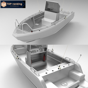 <span class=keywords><strong>Bateau</strong></span> de pêche à console centrale en aluminium léger KinOcean, fabrication directe, service de personnalisation - Product Image 2