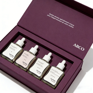 Boîte cadeau de parfum personnalisée écologique avec impression flexo certifiée, laminage mat et fermeture magnétique pour votre marque - Product Image 2