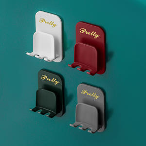 Bonito Portacepillos de Dientes de Pared con Ventosa, Organizador de Baño de Plástico para Uso Doméstico con Impresión de Logotipo - Product Image 2