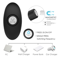 S-hande Plug anal en silicone, masseur électrique à 9 vitesses, perles anales télécommandées, jouet sexuel pour homme