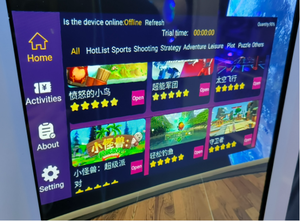 Tương tác VR Arcade trò chơi thiết bị thực tế ảo Video Game Console cho sân chơi trong nhà - Product Image 2