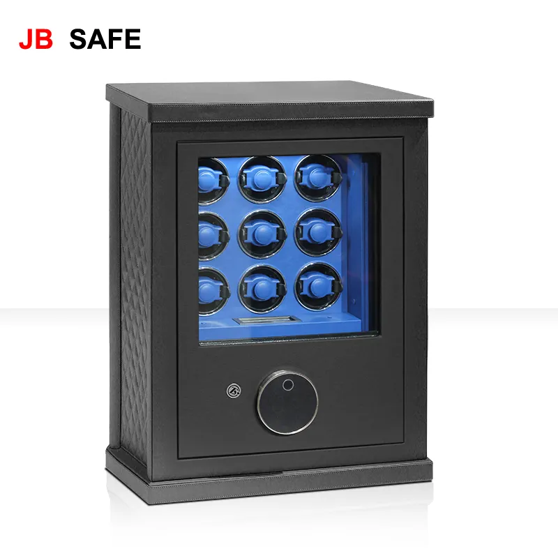 JB 2024 Good Quality Home Jewelry Automatic Watch Winder Safe With Diplomat Mechanism Geen