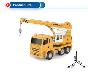 Camion <span class=keywords><strong>grue</strong></span> d'ingénierie télécommandé 2,4 G, 13 canaux, <span class=keywords><strong>grue</strong></span> mobile électrique RC, voitures, jouets radiocommandés pour garçons - Product Image 4