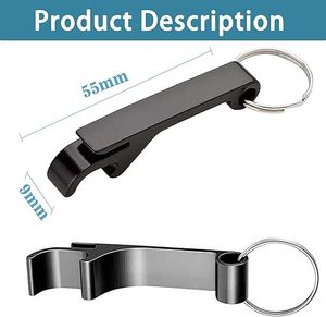 100pcs <b>Personalized</b> Aluminum Bottle Opener Keychain/Logo <b>Keychains</b> for Bar, Graduation, Party, Wedding Favors Gift - Product Image 6