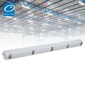 Ip65 a mené la lumière étanche menée de vapeur de parking de Dimmable 4ft 40w 60w Tri-Proof Light