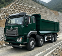 Truk Tipper SINO HOWO NX 8X4 12 Roda dengan Berbagai Standar Emisi Opsional untuk Impor Global