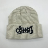 Bonnet tricoté unisexe d'extérieur pour l'hiver Bonnets chauds de créateur avec broderie de lettres à revers Coton de haute qualité Offre Spéciale Style Hip Hop