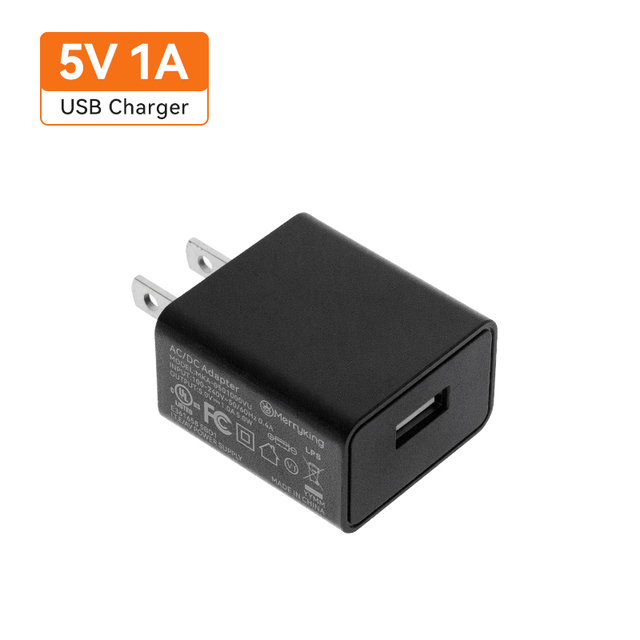 In Stock 5V 1A Portable Single Port Travel USB Charger for Mobile Phone for Apple Samsung Watch