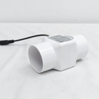 Ventilateur de gaine électrique en plastique 12V DC mini en ligne 50mm ultra haute pression 570Pa compact pour rack de serveur, imprimante 3D, boîtier, tente de culture