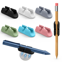 Support magnétique en silicone à double rainure pour stylos – Organiseur de crayons amélioré pour salon, salle de bain, cuisine et outils