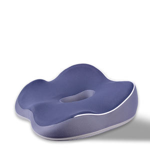 Beezin Gel Infundido Alta Espuma Soporte para la espalda Cuello Viscoelástico Pu Oficina Silla ortopédica Cojín de asiento de espuma viscoelástica - Product Image 1