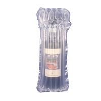 Film de protection à coussin d'air pour bouteilles de vin et d'alcool, emballage à bulles gonflable en colonne