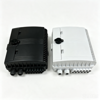 Caja Terminal FTTH NAP de 16 Núcleos, 2 Entradas y 16/24 Salidas, Caja de Distribución de Fibra Óptica para Exteriores, Caja Divisora de Fibra Óptica ODP