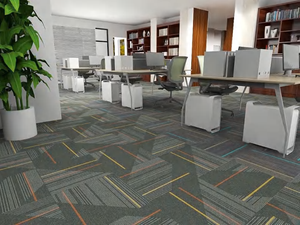 Baldosas de Moqueta Decorativas para Piso, Diseño Moderno, Ecológicas, de PP Antideslizante, para Uso Doméstico y Comercial en Oficinas - Product Image 2