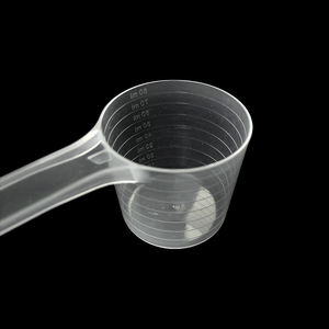 Kunststoff Transparent PP Standard waage 90ml Haustier Messlöffel, Lebensmittel Messlöffel - Product Image 1
