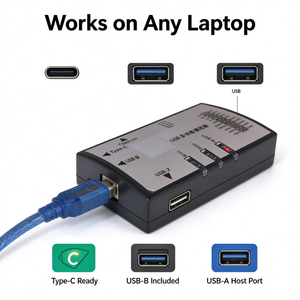Terminal enfichable 20 broches 5V 3V3 double UART RS485 CAN Bus <span class=keywords><strong>pour</strong></span> mise en service d'onduleurs [Débogueur multifonction USB] - Product Image 5
