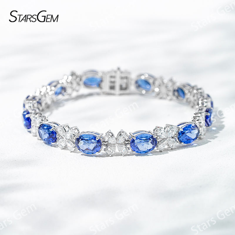 White Gold-Sapphire