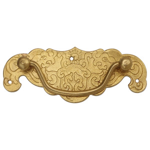 Tiradores de Latón Estilo Antiguo Chino para Cajones, Forma de Mariposa, Accesorios para Muebles Ming Qing CYH271 - Product Image 5