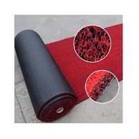 Tapis de sol lavable en PVC, type boucle anti-poussière en rouleaux pour la prospection d'or et tapis en vinyle