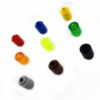 Brique ronde 1x1 auto-assemblage enfants blocs de haute qualité accessoires plastique ABS jouets NO.3062b