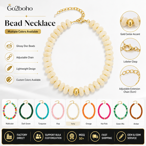 Go2boho - Cuentas de Resina Brillantes y Coloridas para Joyería, Accesorios de <span class=keywords><strong>Moda</strong></span> para Mujer, Venta al por Mayor, Personalización OEM ODM, Directo de Fábrica - Product Image 1