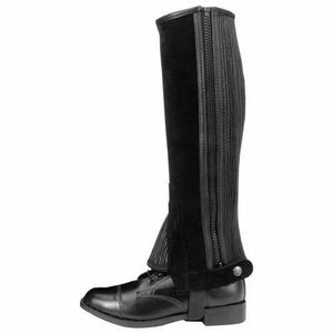 Demi-chaps en cuir de haute qualité pour dames cheval Bling équitation écurie cour brodé Mini Chap - Product Image 5