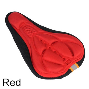 Asiento de Bicicleta de Montaña con Fibra de Carbono Engrosada y Suave, Funda de Cojín Transpirable con Almohadilla de Gel para Ciclismo al por Mayor - Product Image 4