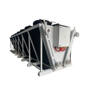 Refroidisseur adiabatique à faible coût d'entretien pour l'évaporateur d'eau de l'échangeur de chaleur du centre de données, avec <span class=keywords><strong>tube</strong></span> de glycol sec à moteur en cuivre - Product Image 1