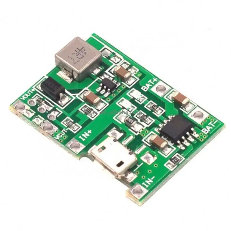 SRUIS 3.7V To 5V 9V Boost Converter 5V 2A Micro USB Charger Board TC4056A18650แบตเตอรี่ Discharger Charger โหมด