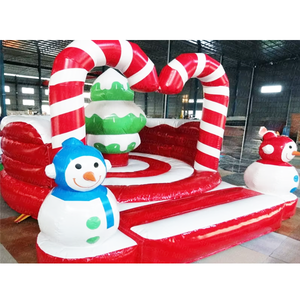 Xmas <b>Inflatable</b> Bouncer PVC Outdoor Kids Jumping Castle Candy Castle,<b>Inflatable</b> House Water Slide <b>Inflatable</b> - Product Image 1