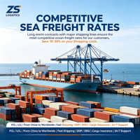Transitaire maritime Chine-USA DDP porte-à-porte LCL FCL Agent maritime Dédouanement Amazon FBA