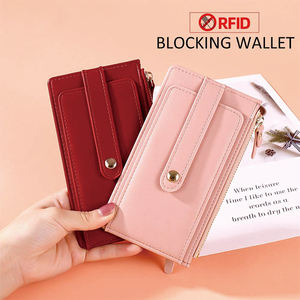 Portafoglio portacarte PU per <span class=keywords><strong>donna</strong></span> piccola con borsa portamonete e portamonete Business o <span class=keywords><strong>regalo</strong></span> promozionale - Product Image 5