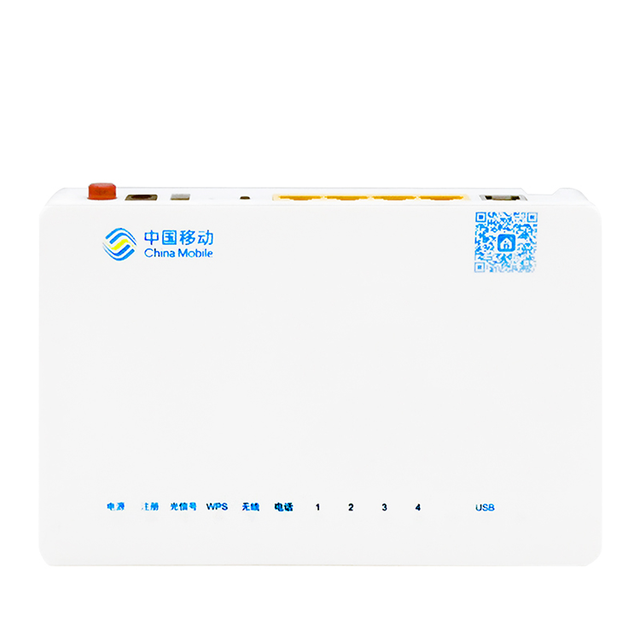 FTTH USED WIFI Router F663N GPON ONU 1GE+3FE+1TEL+1USB+2.4G WIFI Internal Antenna Fiber Opitc Modem With English Firmware