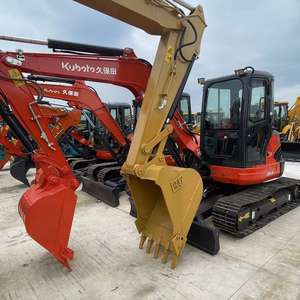 Excavatrice d'occasion japonaise Kubota U55-4, excavatrice d'occasion de 5 tonnes, excavatrice d'occasion Kubota U55, petite excavatrice d'occasion - Product Image 3