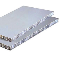 Panneau composite en nid d'abeille en aluminium blanc de 18 mm de Foshan, ignifuge, avec âme en alliage d'aluminium pour les armoires de cuisine, utilisation en intérieur