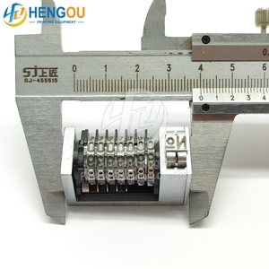 Máquina Numeradora de 7 Dígitos con Fuente Gótica Inversa 4x8, Últimos 2 Dígitos Hundibles, Repuestos para Máquina de Impresión - Product Image 5