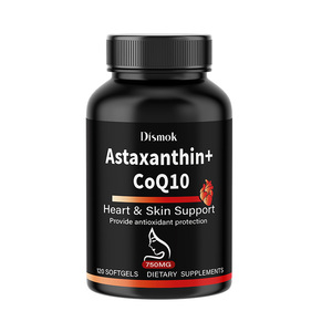 Hoogwaardige natuurlijke huidverlichtende Astaxanthine + Co-enzym <span class=keywords><strong>Q10</strong></span> antioxidant softgel <span class=keywords><strong>capsules</strong></span>, 60 stuks - Product Image 5